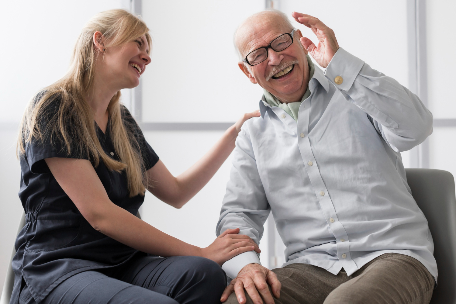 carer giving dementia care