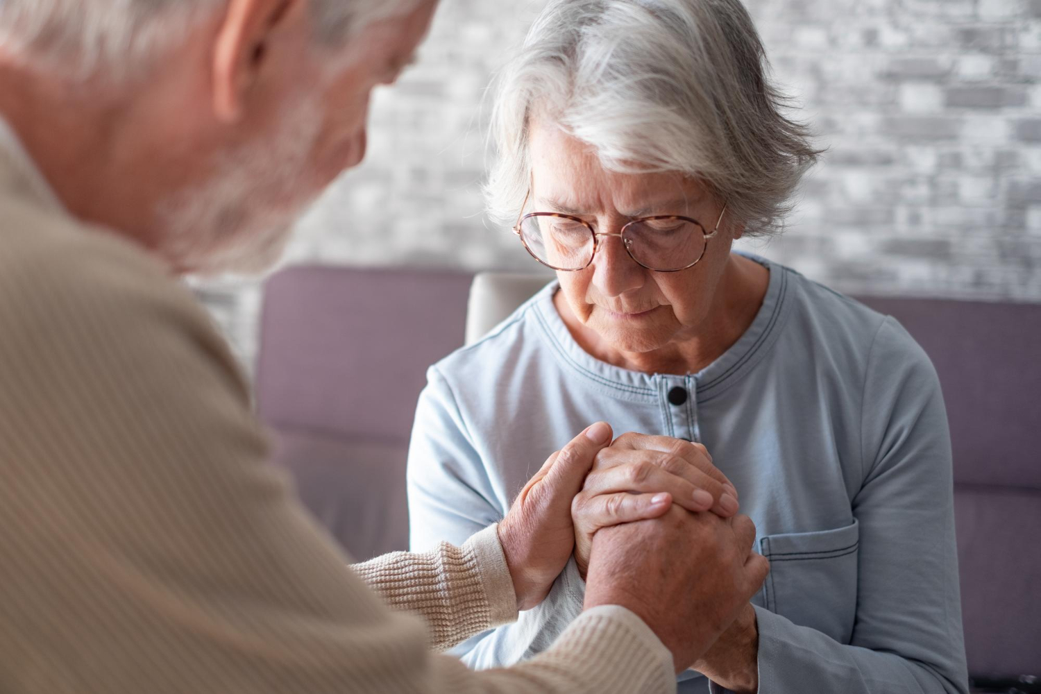 woman having dementia